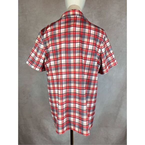 VintageāPlus Size Dagger Collar Blouse Set Mod 70s - Picture 4 of 7